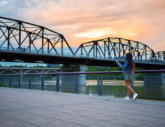 Bridge at Sunset