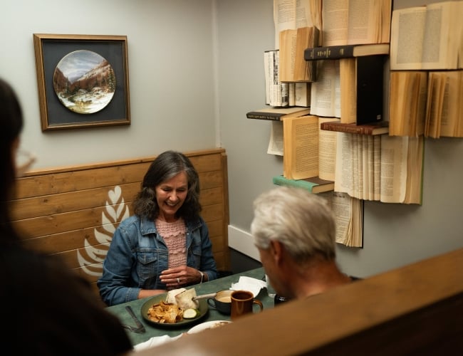 Older Couple at Living Sky