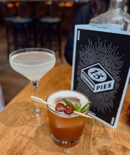 Thirteen Pies cocktails